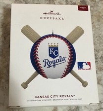 NEW Kansas City Royals Baseball Hallmark Keepsake Magic Sound "Take Me Ballgame"