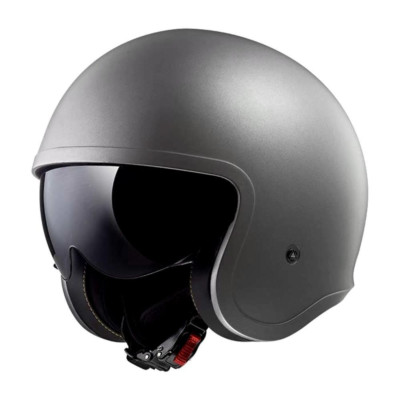 CASCO LS2 HELME OF599 SPITFIRE SOLID MATT TITANIUM