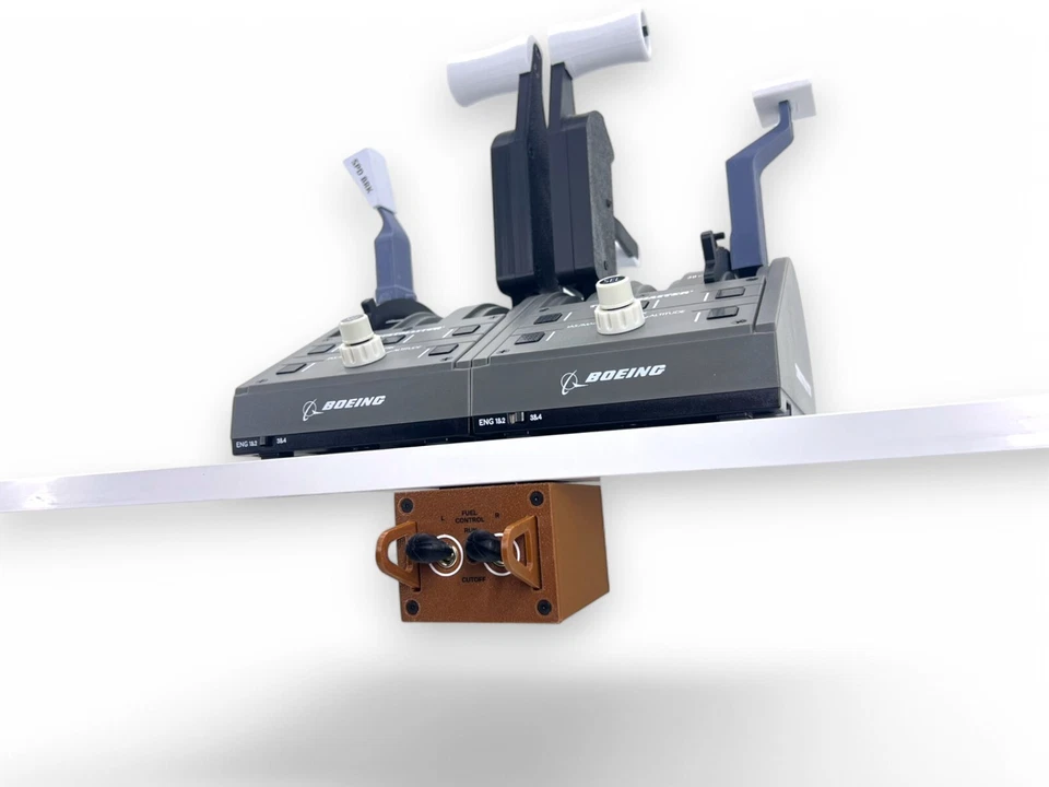 Boeing 777 Functional Fuel Cut Off Levers v1 for Flight Simulator - Image 4 of 4