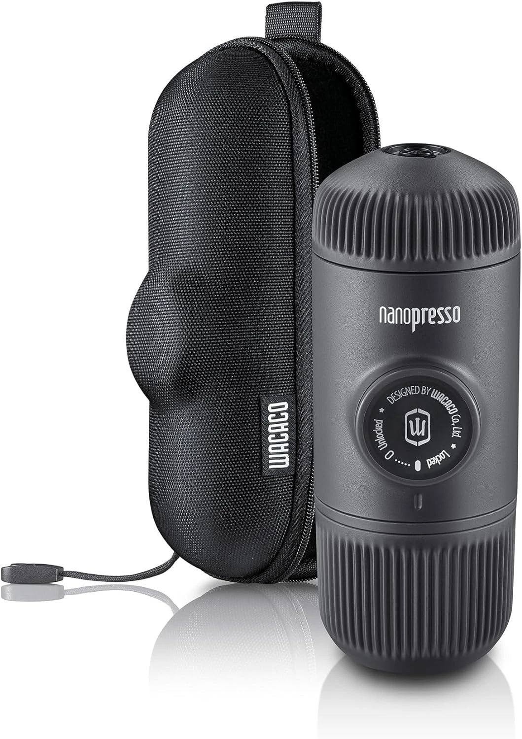 Nanopresso Portable Espresso Maker with Case - Ideal for Travel & Camping