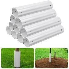 10pcs Tree Guard ProtectorsExpandable Tree Trunk ProtectorGrow Tubes Around T...