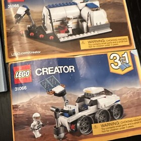 LEGO Creator 31066 Space Shuttle Explorer 100% Complete w/Manuals Minifig