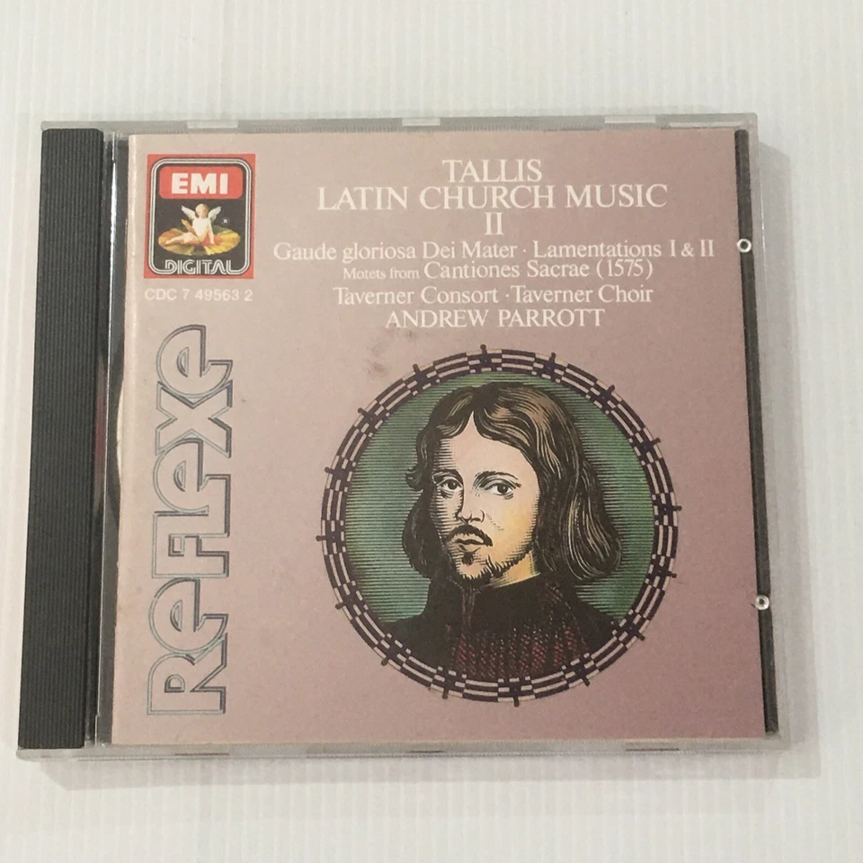 Thomas Tallis CD 1989 Latin Church Music 2 Gaude Gloriosa Dei Mater - Image 2 of 4