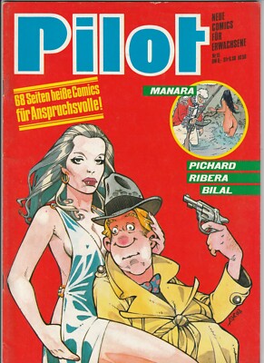   PILOT #15, Volksverlag 1981 COMICHEFT Z1- *Fantasy *Satire *Erotik *Sci-Fi