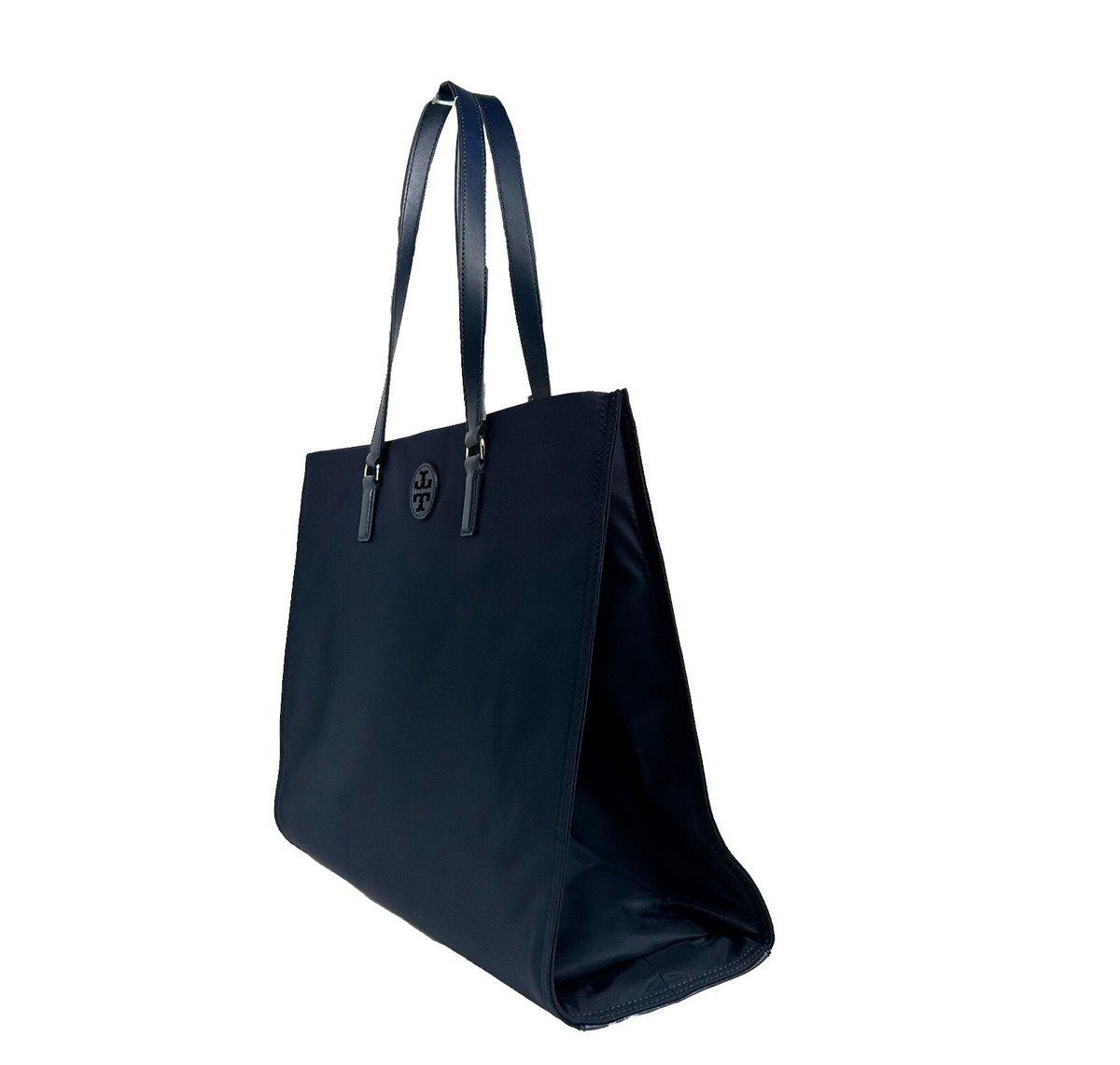 Tory Burch (136144) Navy Ella Large Nylon Tote Bag Purse | eBay