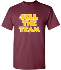 Daniel Snyder Adrian Peterson Washington Redskins SELL THE TEAM T-Shirt