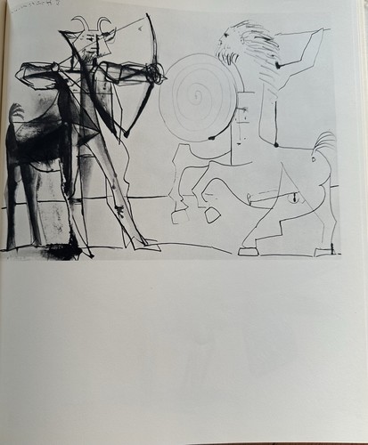 1959 Pablo Picasso Drawings 1st Edition Very Good Condition Rare Modern Art Book - Picture 7 of 12