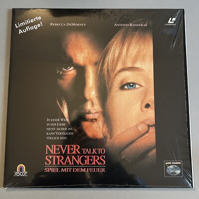 Never talk to Strangers - Deutsch Laserdisc aus Sammlung A367