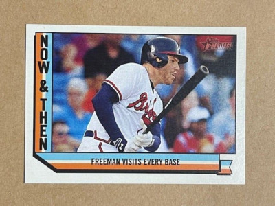 Freddie Freeman~ 2016 Topps Heritage #11 Atlanta Braves
