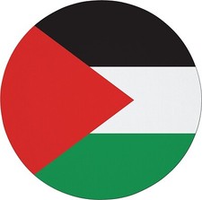 Palestine Flag 7.5" Circular Mouse Pad