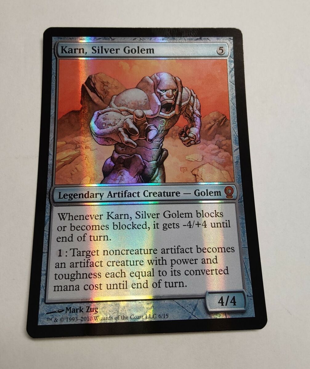 銀のゴーレム、カーン From the Vault:Relics Karn, Silver Golem From the Vault: Relics (V10) foil – mtg