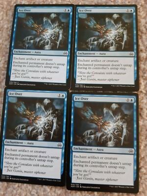 MTG 4 x Ice Over - Aether revolt - NM