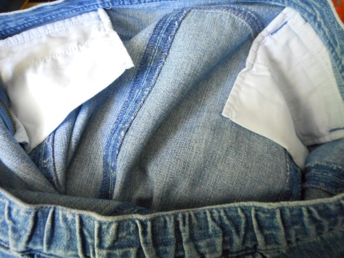 Classic Elements Womens Denim Skirt Size 18 Front Pockets Back Long Jean NO Slit - Picture 7 of 8