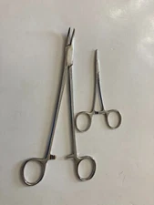 Lot Of 2 Jarit Heaney, Webster Needle Holder Hysterectomy Instrument 120-210