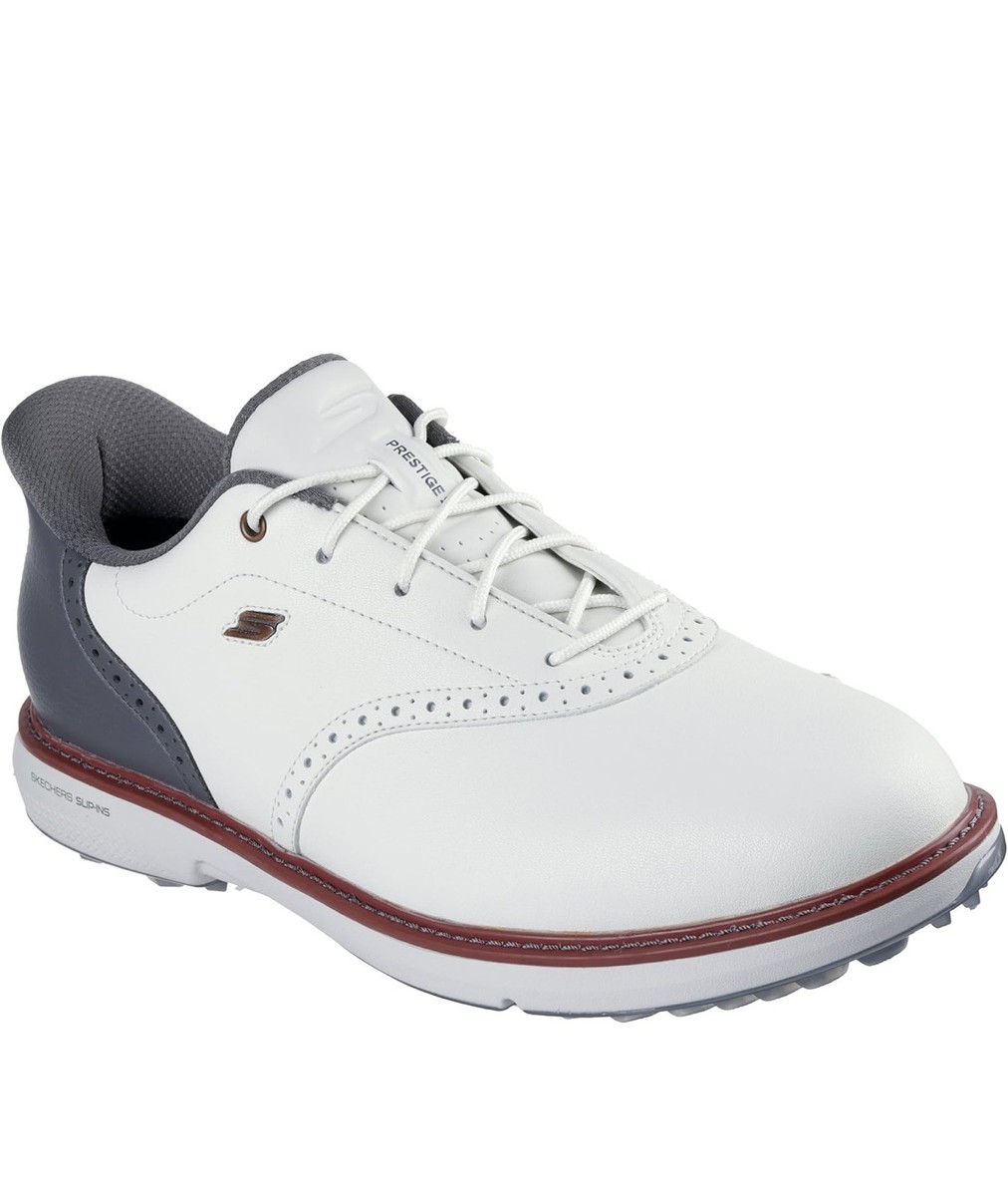 SKECHERS スケッチャーズ GO GOLF PRESTIGE SL SKECHERS GO GOLF PRESTIGE SL GOLF SHOE NATURAL/GREY | eBay
