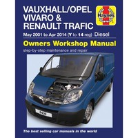 Nissan Primastar 2001-04.2014 Diesel Transporter Repair Manual Haynes