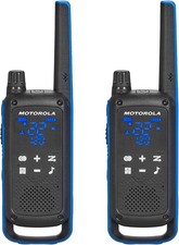 Motorola Solutions T802 Two-Way Radio Walkie Talkie Rechargeable 22-CH (Pack-2)