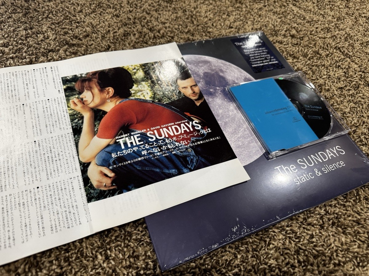 The Sundays - Static & Silence - Vinyl and CD, plus Japanese 