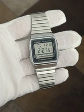 Rare Vintage Casio Calendar Memo A280 Men’s Digital Watch Module 551 JDM 1980s