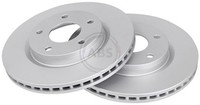 2X A.B.S. Bremsscheibe Beschichtet 18110 FüR Juke Nissan C13 Pulsar F15 Van 7