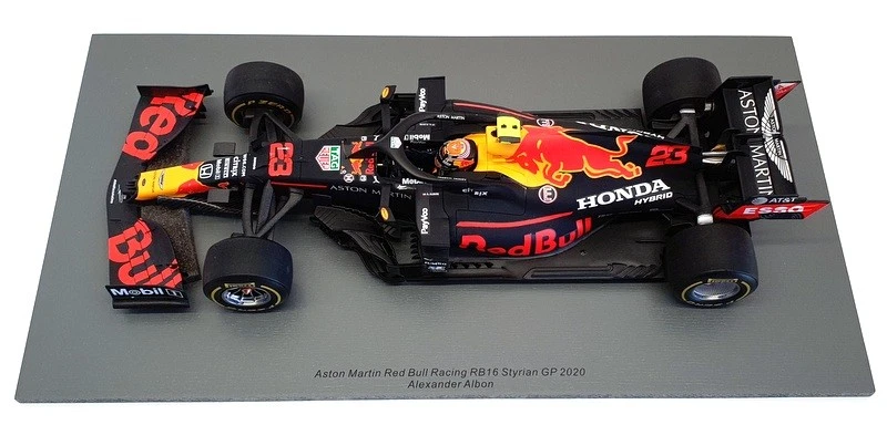 Spark 1/18 Scale 18S485 -2020 RedBull RB16 Alexander Albon P4 Styrian GP - Image 2 of 4