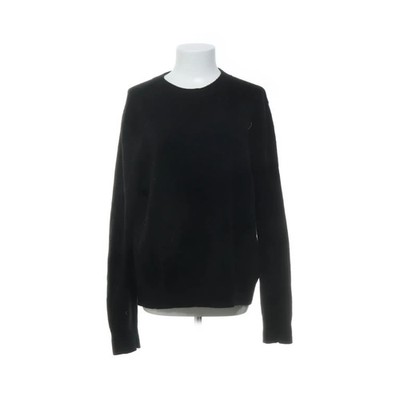 Soft Goat, Strickpullover, Größe: M, Schwarz, Kaschmir, Einfarbig #AeX