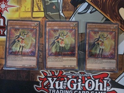 YUGIOH 3X CLEAR EFFECTOR DUSA-EN035 ULTRA 1ST ED NM