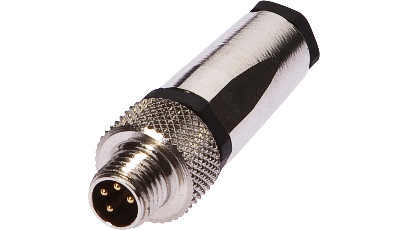 Cable connector, straight, for self assembly, for VK003079