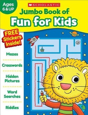 Jumbo Book of Fun for Kids Workbook by Scholastic Teaching Resources (English) P