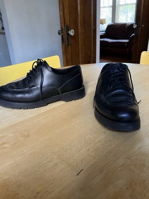 Kleman Frodan Black Derby Shoes - Size 41 (US men s 8)