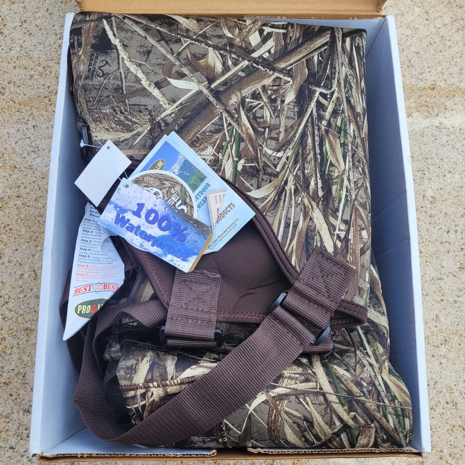 Nwt! Pro Line Widgeon Neoprene Chest Wader Size 10 (Men's) - Image 2 of 4