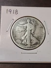 1918 Liberty Walking Half Dollar (Free Shipping)