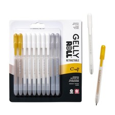 Gelly Roll Retractable Gel Pens Colored - Opaque Color Set - Medium Point Ink...