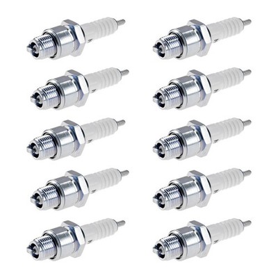 10 Zündkerzen mit Flachdichtsitz NGK Aftermarket-Expertise für u.a. MERCURY