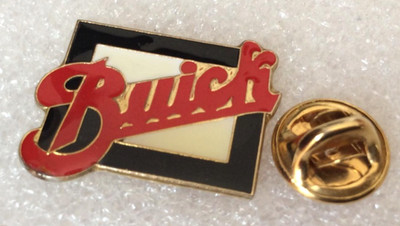 Vintage Pin Buick General Motors USA Logo Gold