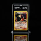 2000 WOTC Pokemon-  Dark Charizard #4 -Team Rocket 1st Edition HOLO - TAG 8.5
