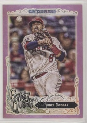 2017 Topps Gypsy Queen Purple 41/250 Yunel Escobar #266 0q1p