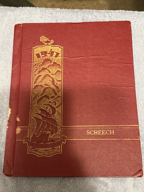 1947 Hartwick Ia Iowa High School Yearbook.