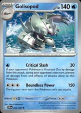 Pokemon Golisopod 26/86 Chaos Rising LP Takeshi Nakamura
