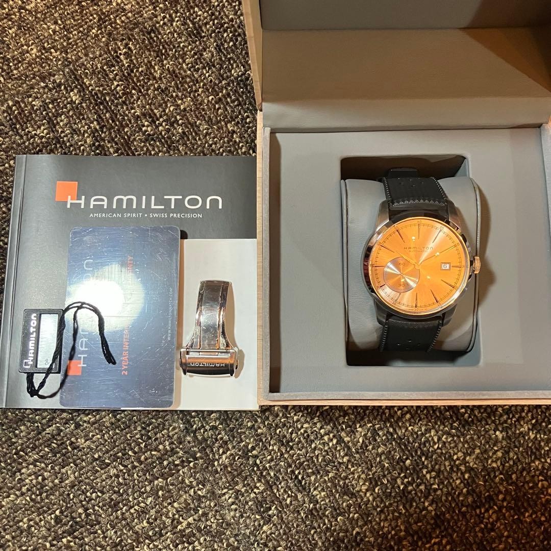 Hamilton RailRoad Automatic Small Seconds Watch 4… - image 2