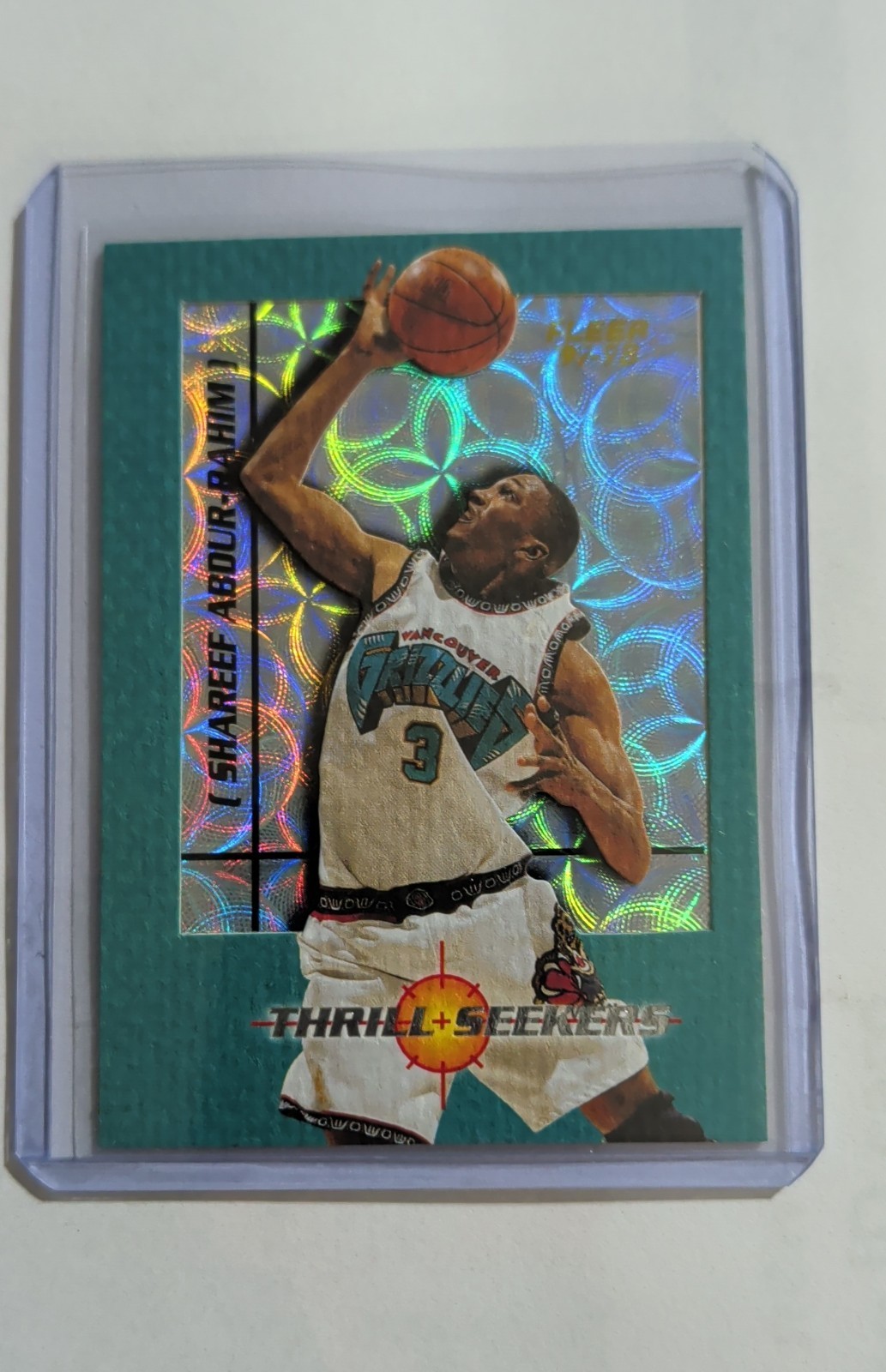 1997-98 Fleer - Thrill Seekers Shareef Abdur-Rahim #1 TS