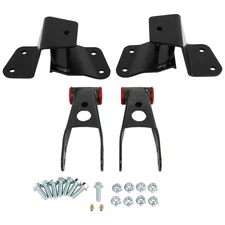 4" Lowering Parts Drop Shackles & Hangers For Chevy GMC C1500 1988-1998