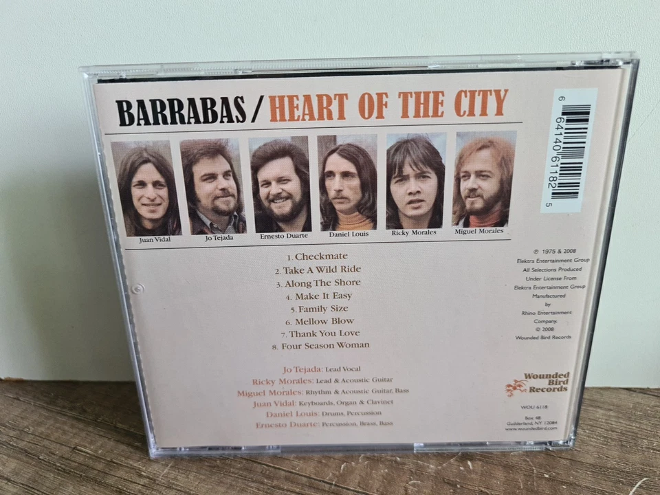 CD: Jazz, Rock - Barrabas -Heart Of The City - Jazz Funk - Bild 2 von 3