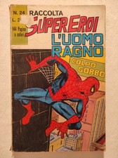RACCOLTA SUPER EROI CORNO N. 24 UOMO RAGNO 70 71 72 - DI RESA - BUONA