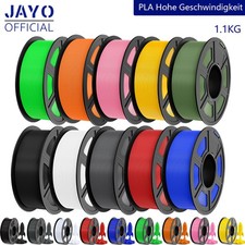JAYO 1,1KG*1/3/5/10 Rollen PLA Hohe Geschwindigkeit 600mm/s 1,75mm Filament 