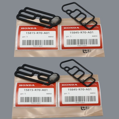 #ad NEW 2 sets Cylinder Head Solenoid Gasket VTEC For Honda 15815R70A01 15845R70A01 $11.99