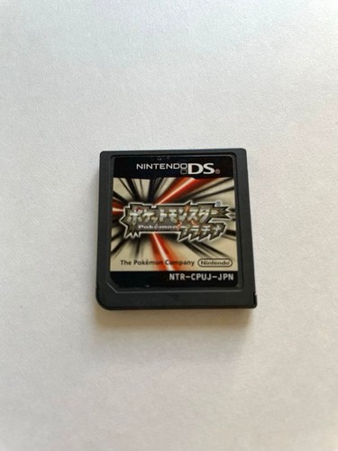 Nintendo DS Pokemon Platinum Japanese Games Pocket Monster Authentic