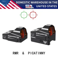 Swampfox Kingslayer RED / GREEN Circle Dot Sight 1x22 3MOA RMR Picatinny