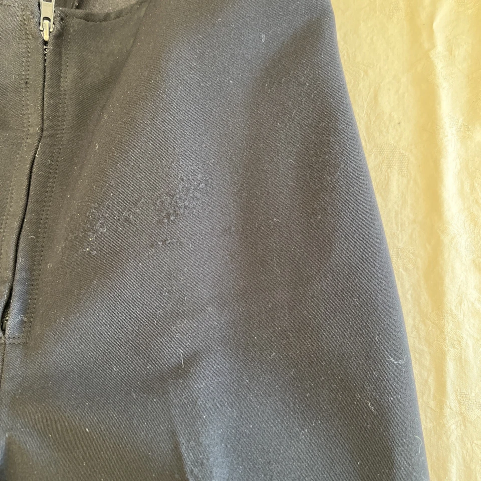 Obermeyer Ski Bib Stirrup Jumpsuit Size Women Size 10R Black Wool Nylon - Image 3 of 4