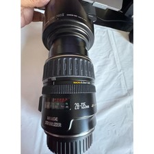 Canon EF 28-135mm f/3.5-5.6 IS USM Lens w/ Canon Hood Caps Made Japan